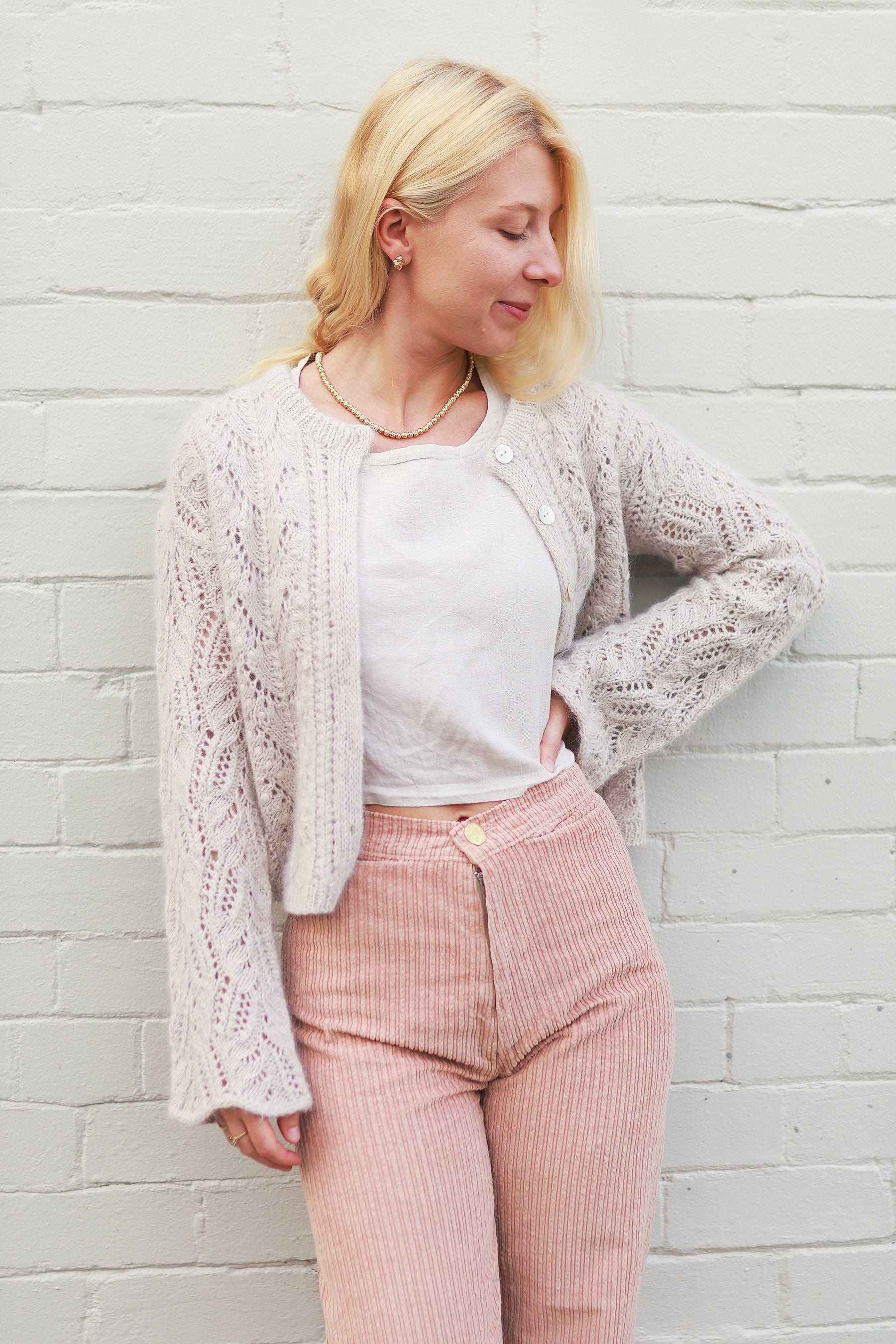 Louie & Lola Yarns Lyrebird Cardigan - Kit 1 - Evandale