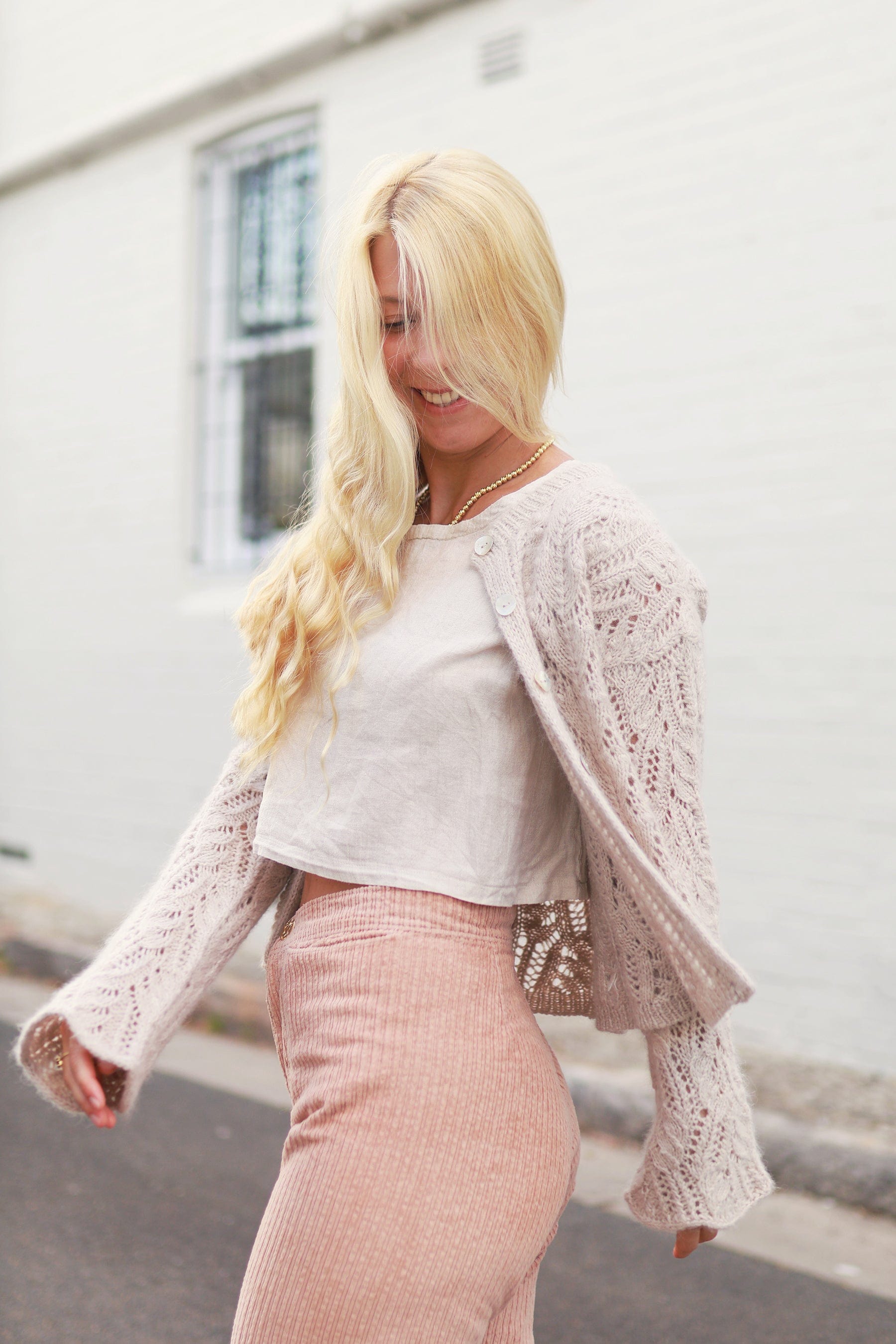 Louie & Lola Yarns Lyrebird Cardigan - Kit 1 - Evandale
