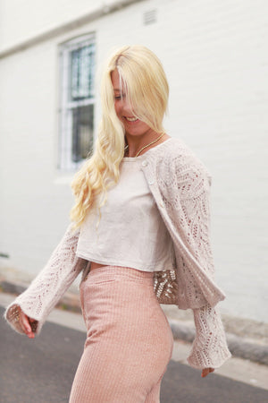 Louie & Lola Yarns Lyrebird Cardigan - Kit 1 - Evandale