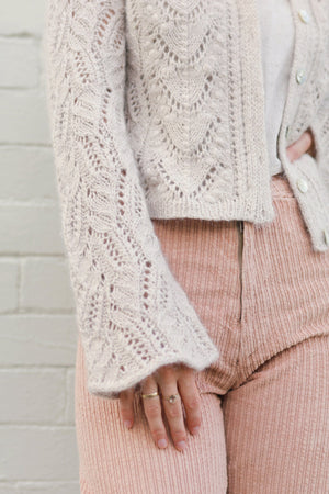 Louie & Lola Yarns Lyrebird Cardigan - Kit 1 - Evandale