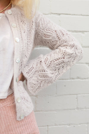 Louie & Lola Yarns Lyrebird Cardigan - Kit 1 - Evandale
