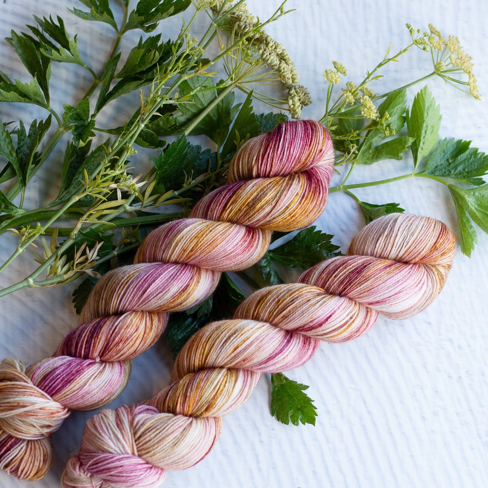 Louie & Lola Yarns Merino Fingering - Rose Gold