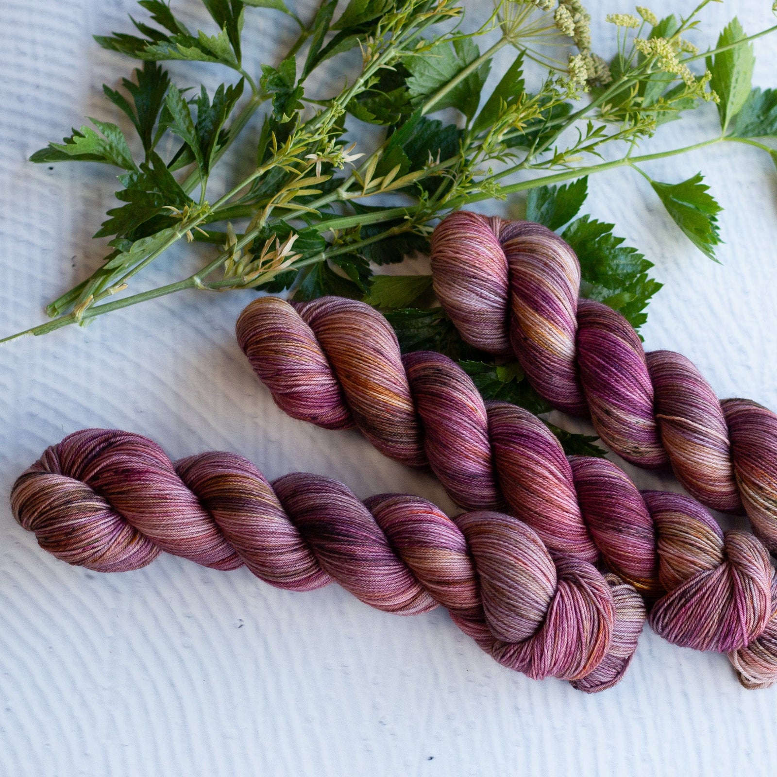 Louie & Lola Yarns Merino Fingering - Sugar Plum