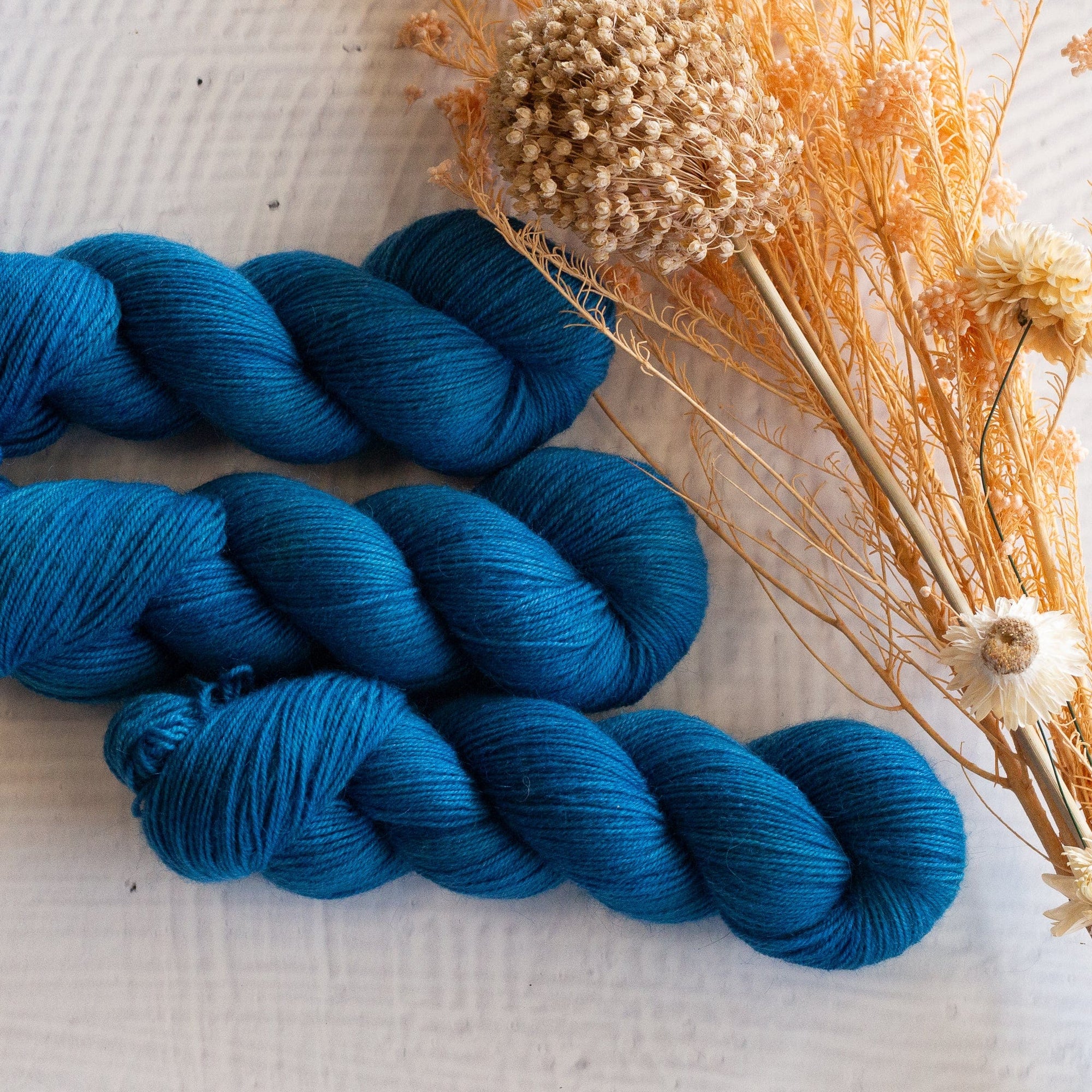 Louie & Lola Yarns Merino Lincoln No Nylon Sock - Seamist