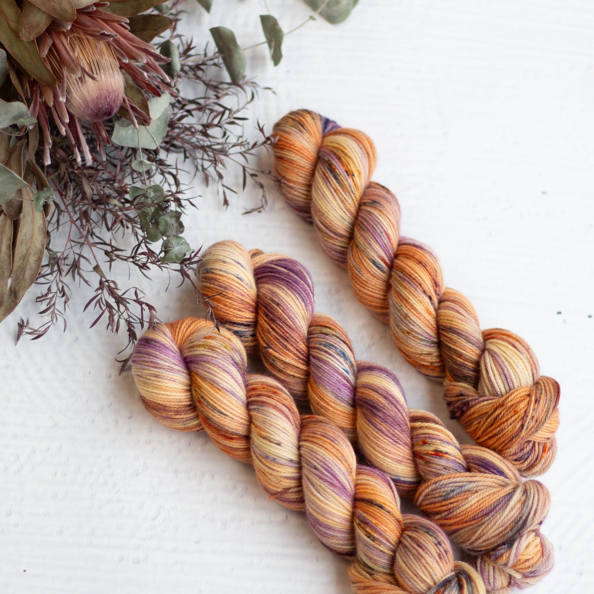 Louie & Lola Yarns Merino Nylon DK - OOAK Sandy Days