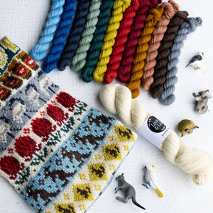 Louie & Lola Yarns Merino Nylon DK - Sydney Doodle Yarn Kit 1 PRE-ORDER