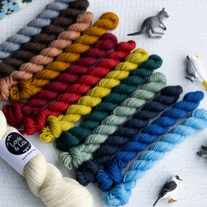 Louie & Lola Yarns Merino Nylon DK - Sydney Doodle Yarn Kit 1 PRE-ORDER