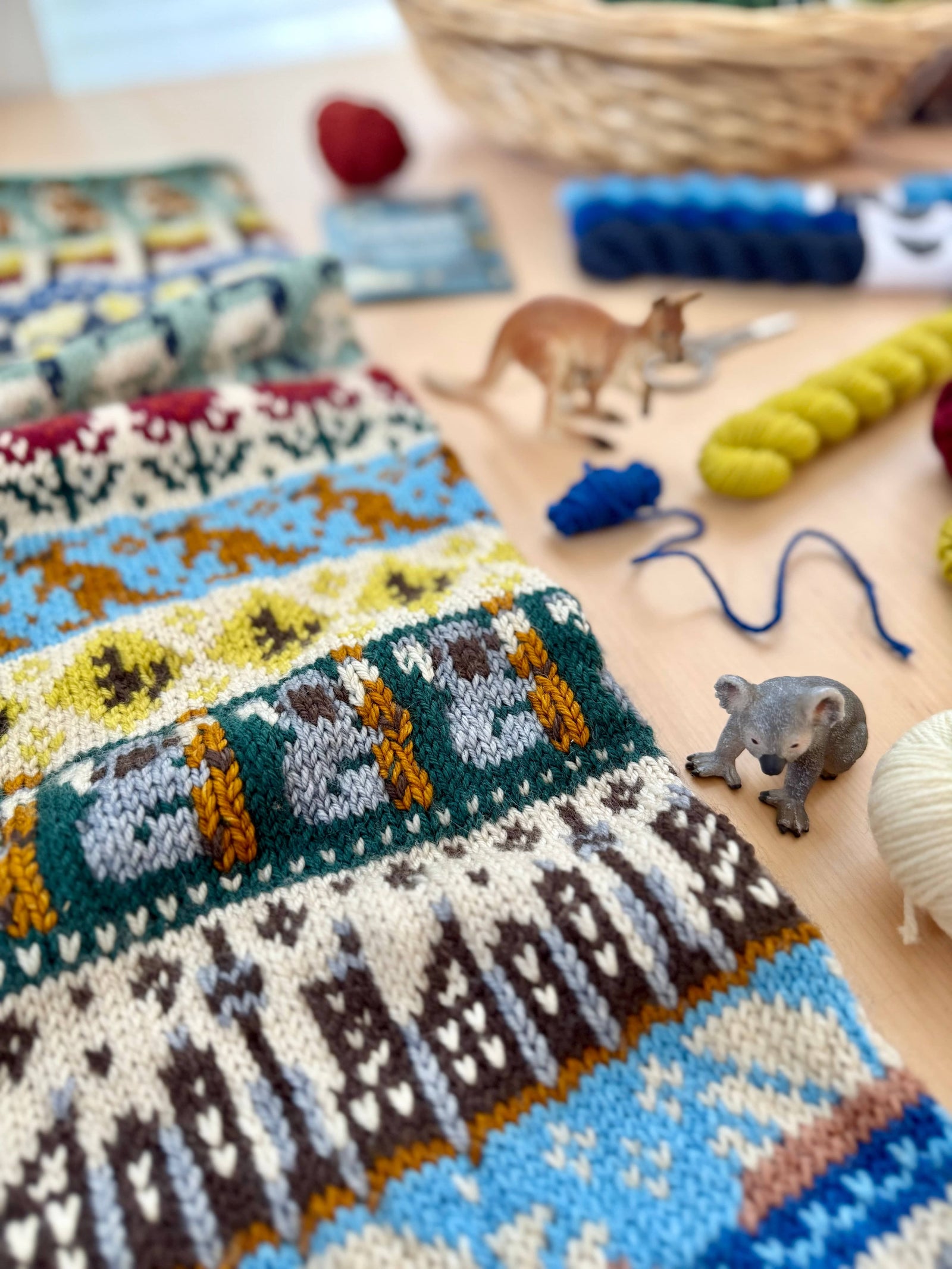 Louie & Lola Yarns Merino Nylon DK - Sydney Doodle Yarn Kit 1 PRE-ORDER