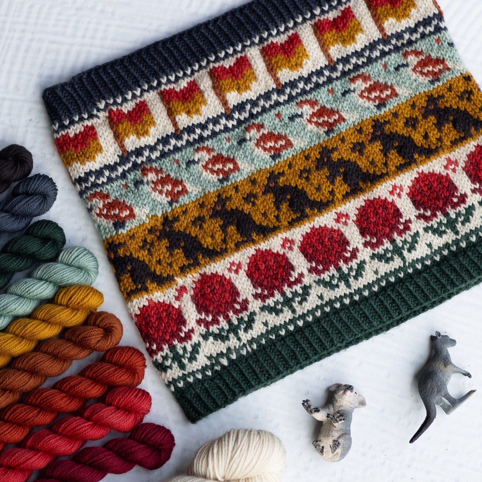 Louie & Lola Yarns Merino Nylon DK - Sydney Doodle Yarn Kit 2 PRE-ORDER