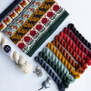 Louie & Lola Yarns Merino Nylon DK - Sydney Doodle Yarn Kit 2 PRE-ORDER