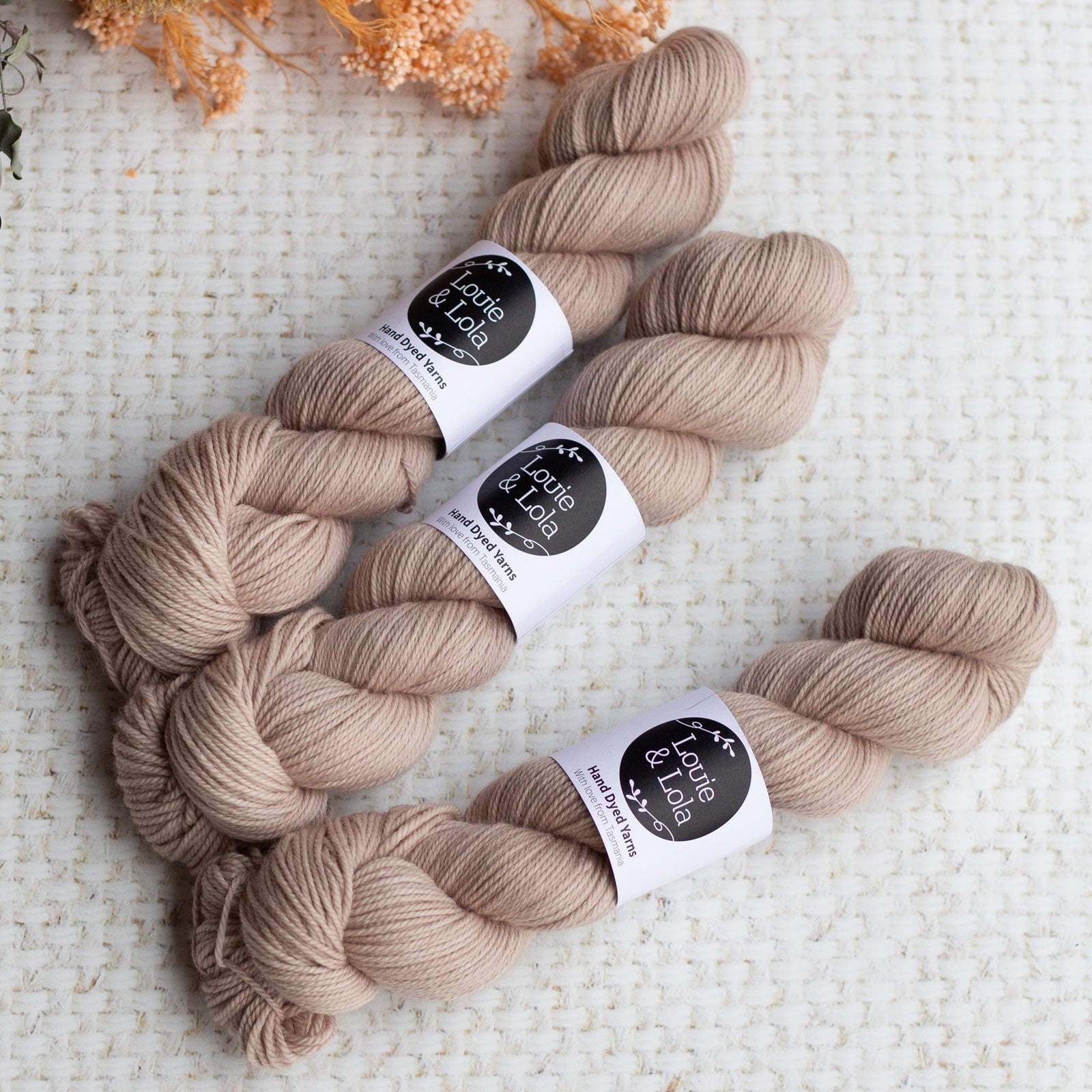 Louie & Lola Yarns Merino Nylon DK - Taupe