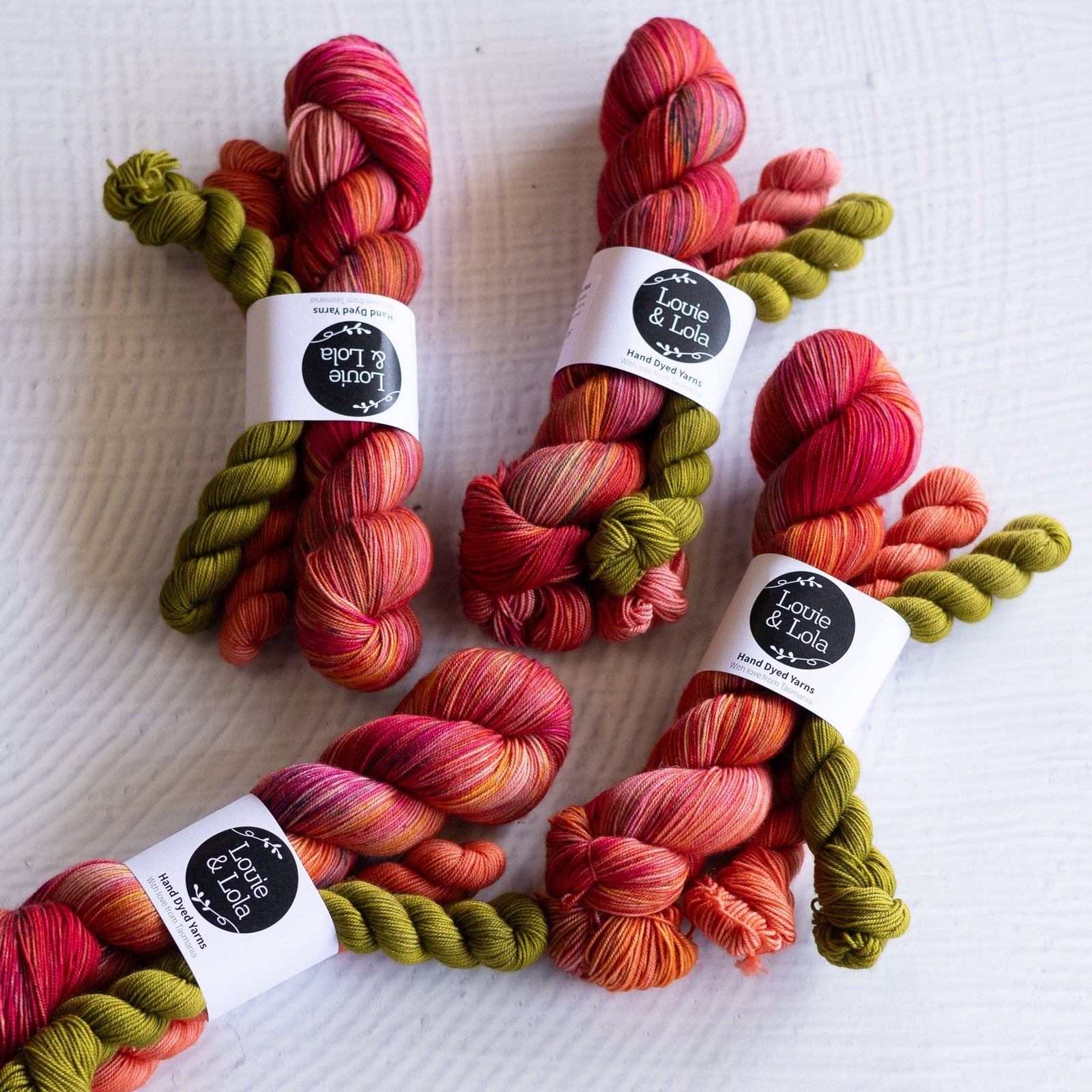 Louie & Lola Yarns Merino Nylon Sock - Christmas Trifle Sock Set