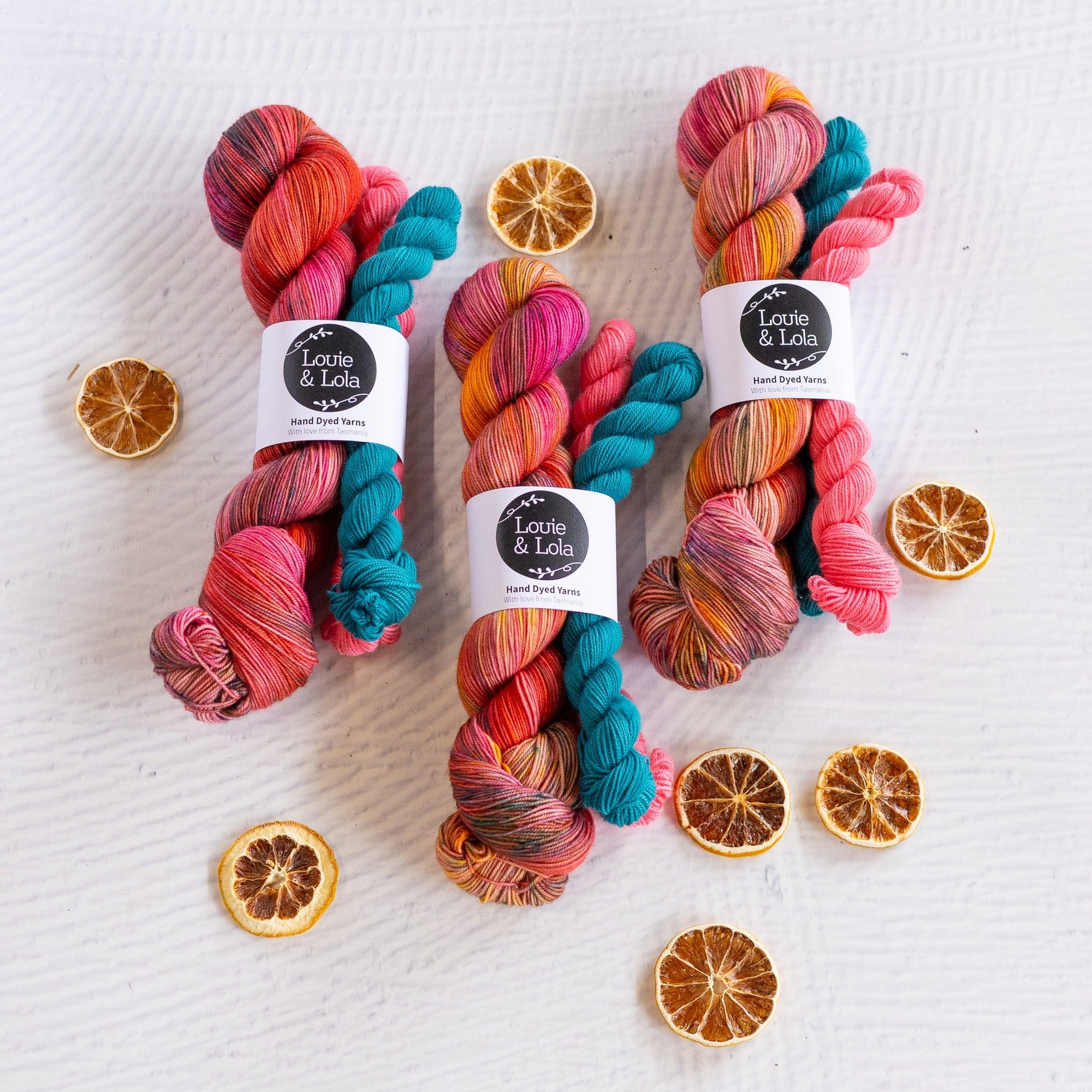 Louie & Lola Yarns Merino Nylon Sock - Christmas Trifle Sock Set (2nd batch)