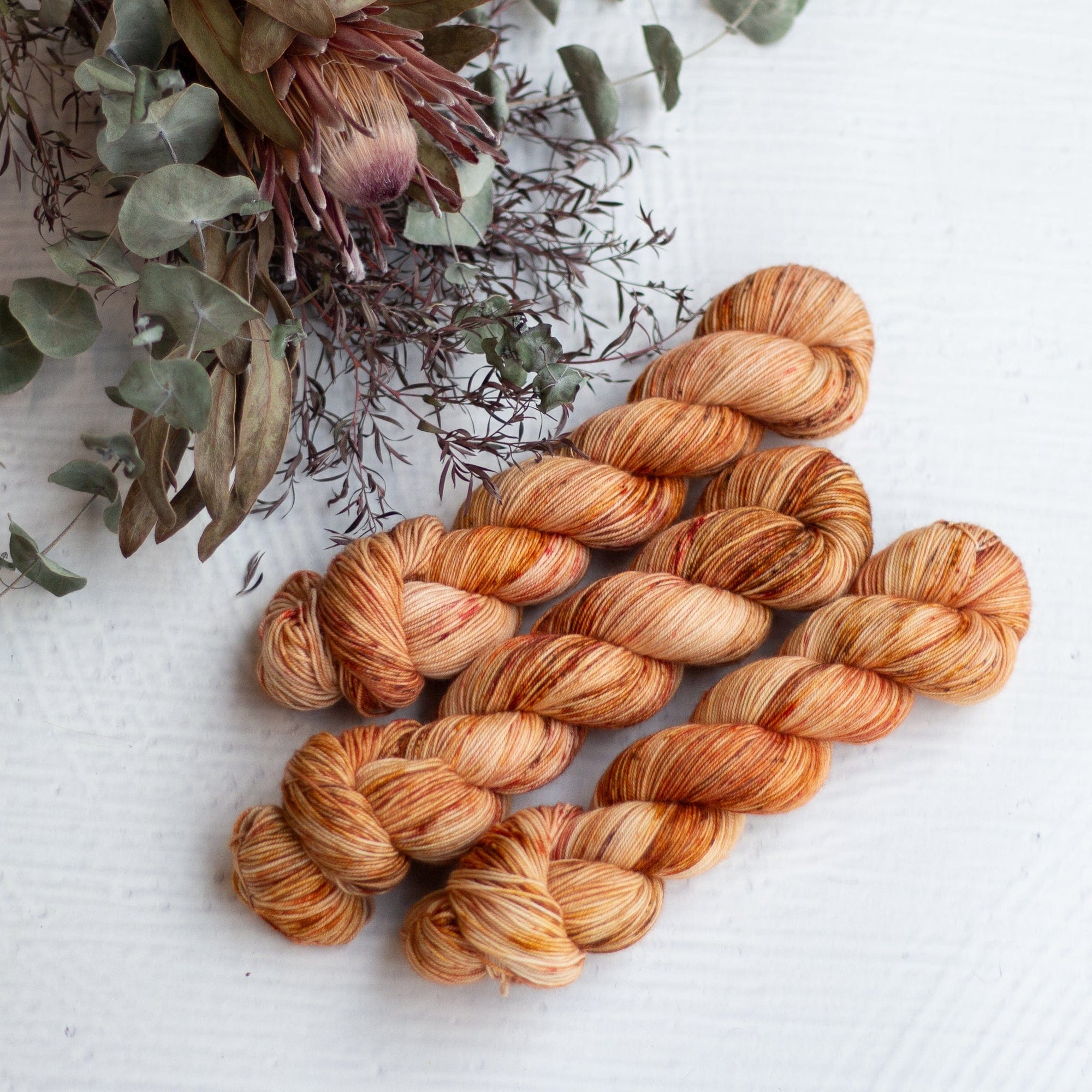 Louie & Lola Yarns Merino Nylon Sock - Golden Elm