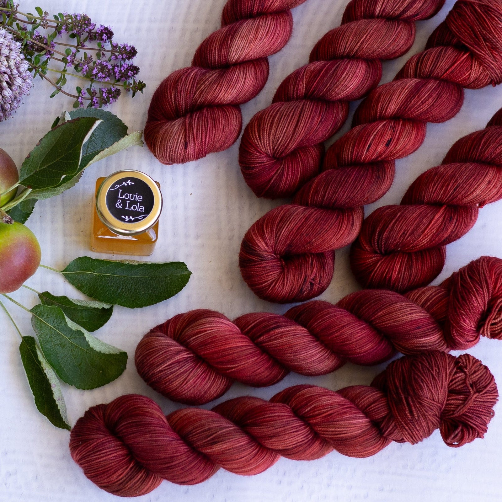 Louie & Lola Yarns Merino Nylon Sock - Harvest Collection - Amberfield