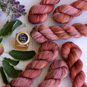 Louie & Lola Yarns Merino Nylon Sock - Harvest Collection - Copperleaf