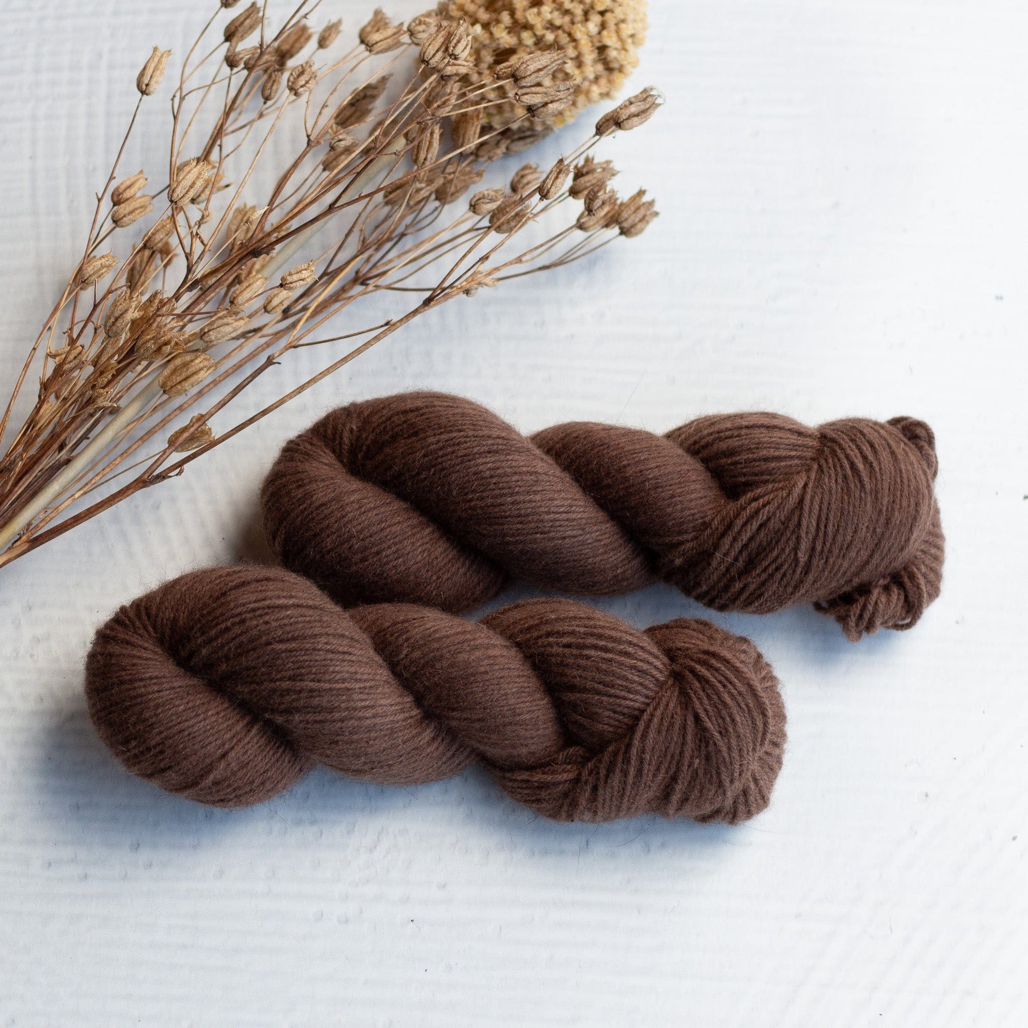 Louie & Lola Yarns Merino Possum DK - Chocolate