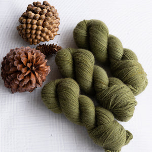 Louie & Lola Yarns Merino Possum Fingering - Tonals Collection - Basil