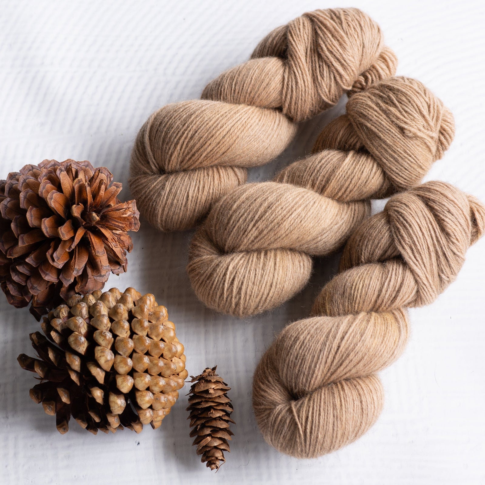 Louie & Lola Yarns Merino Possum Fingering - Tonals Collection - Camel