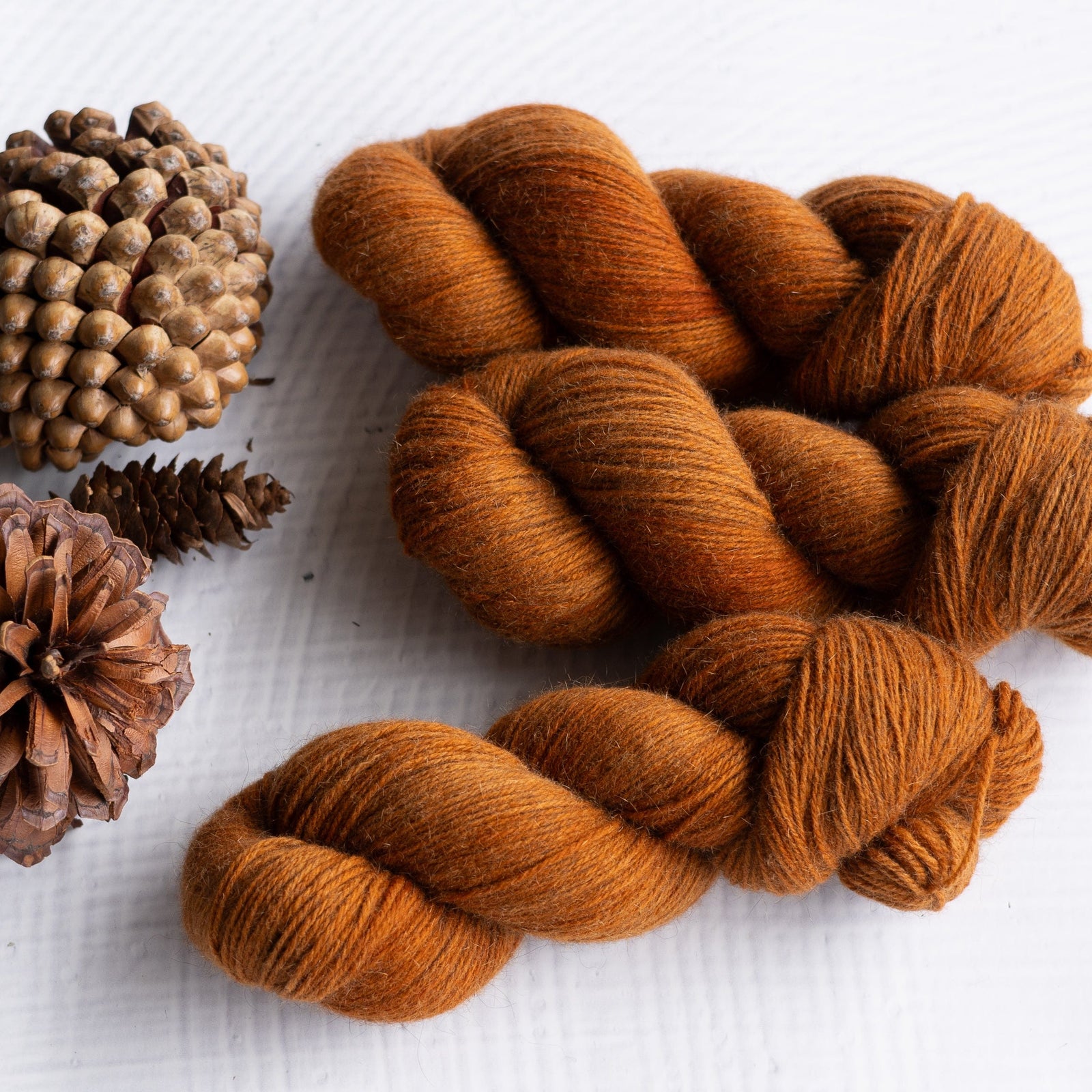 Louie & Lola Yarns Merino Possum Fingering - Tonals Collection - Cider