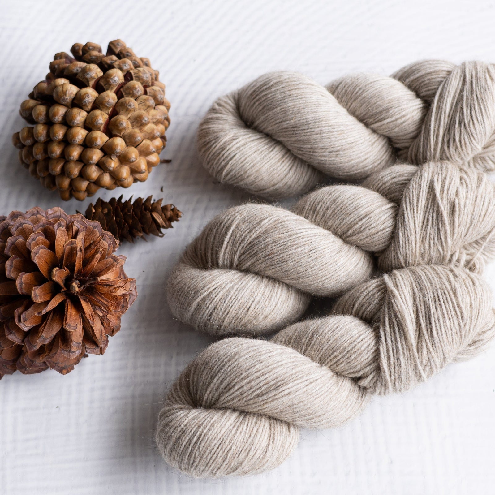 Louie & Lola Yarns Merino Possum Fingering - Tonals Collection - Natural