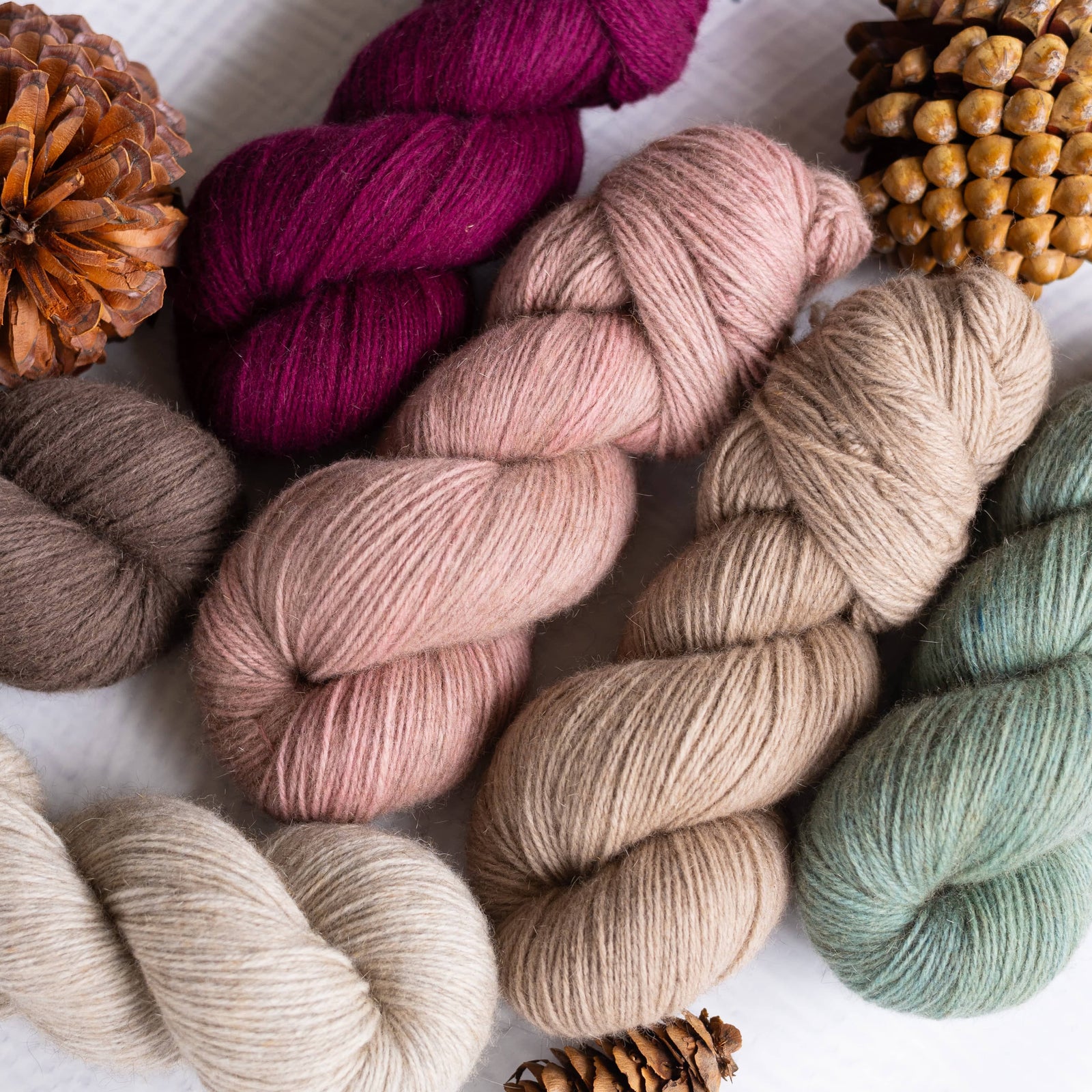 Louie & Lola Yarns Merino Possum Fingering - Tonals Collection - Natural