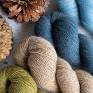 Louie & Lola Yarns Merino Possum Fingering - Tonals Collection - Stone