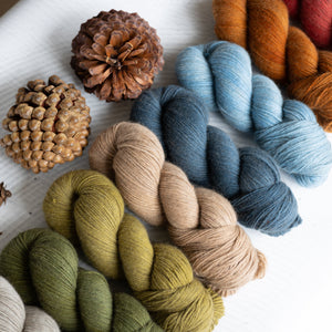 Louie & Lola Yarns Merino Possum Fingering - Tonals Collection - Stone