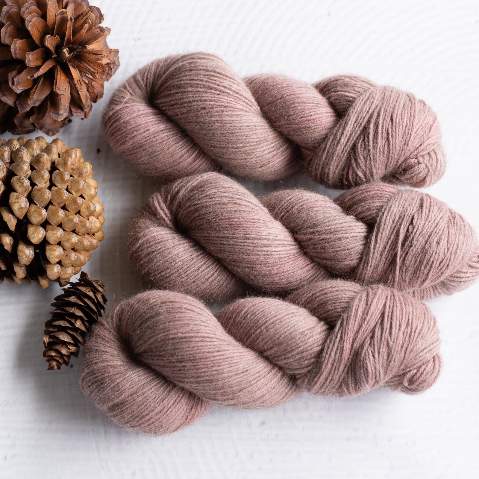 Louie & Lola Yarns Merino Possum Fingering - Tonals Collection - Tea Rose