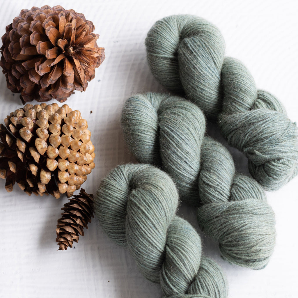 Louie & Lola Yarns Merino Possum Fingering - Tonals Collection - Willow Sage