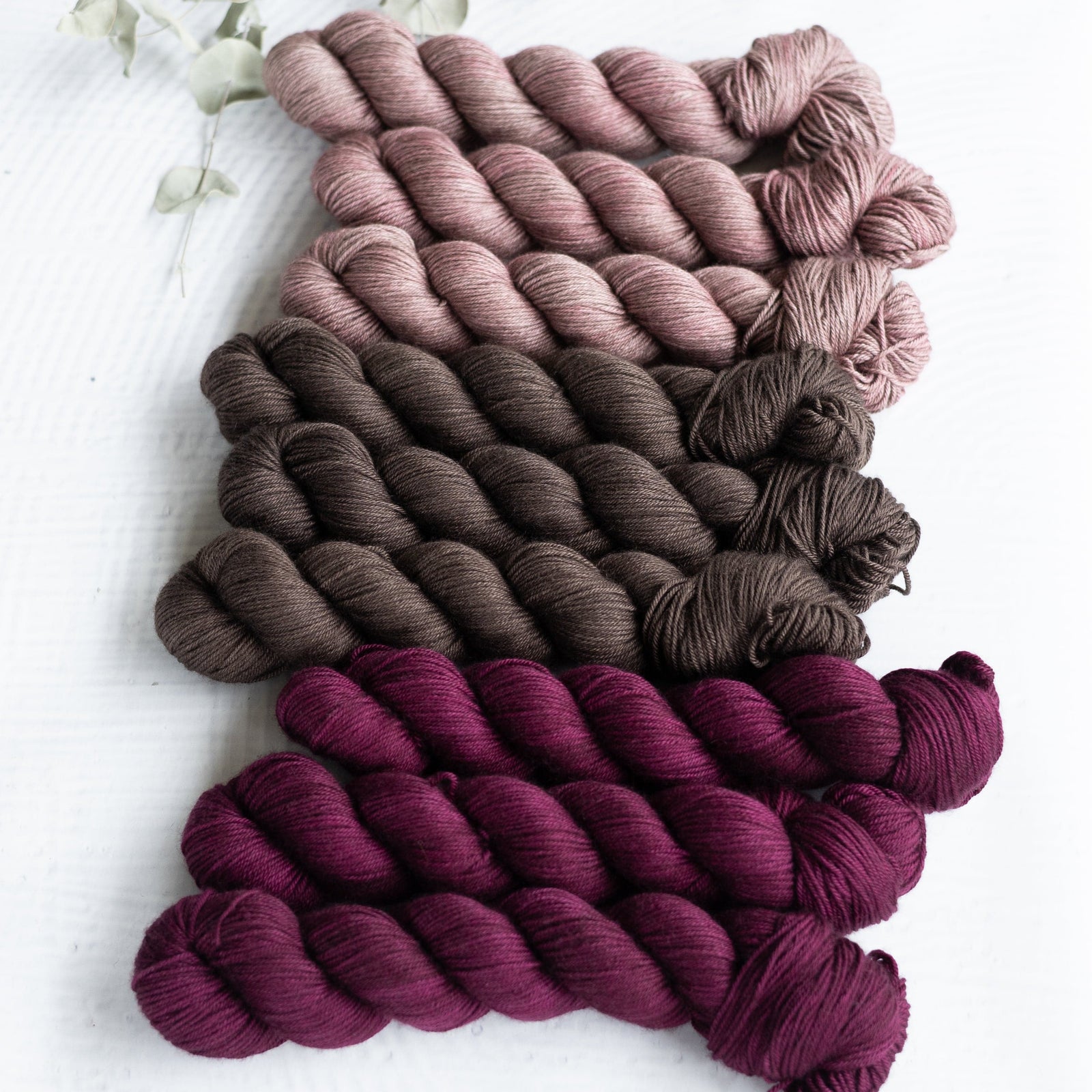 Louie & Lola Yarns Merino Silk Yak DK - Tonals Collection - Tea Rose