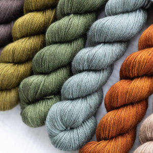 Louie & Lola Yarns Merino Silk Yak DK - Tonals Collection - Cornflower