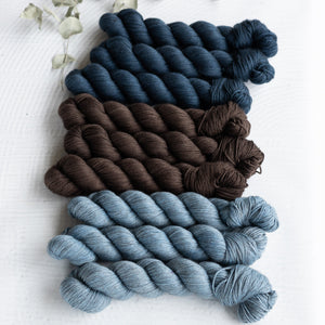 Louie & Lola Yarns Merino Silk Yak DK - Tonals Collection - Cornflower