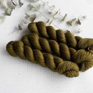 Louie & Lola Yarns Merino Silk Yak DK - Tonals Collection - Olive