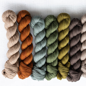 Louie & Lola Yarns Merino Silk Yak DK - Tonals Collection - Stone
