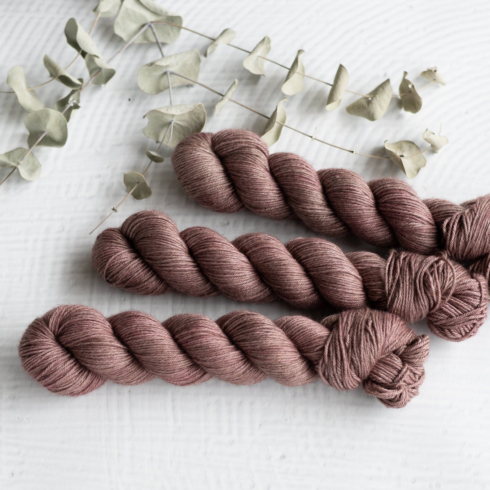 Louie & Lola Yarns Merino Silk Yak DK - Tonals Collection - Tea Rose