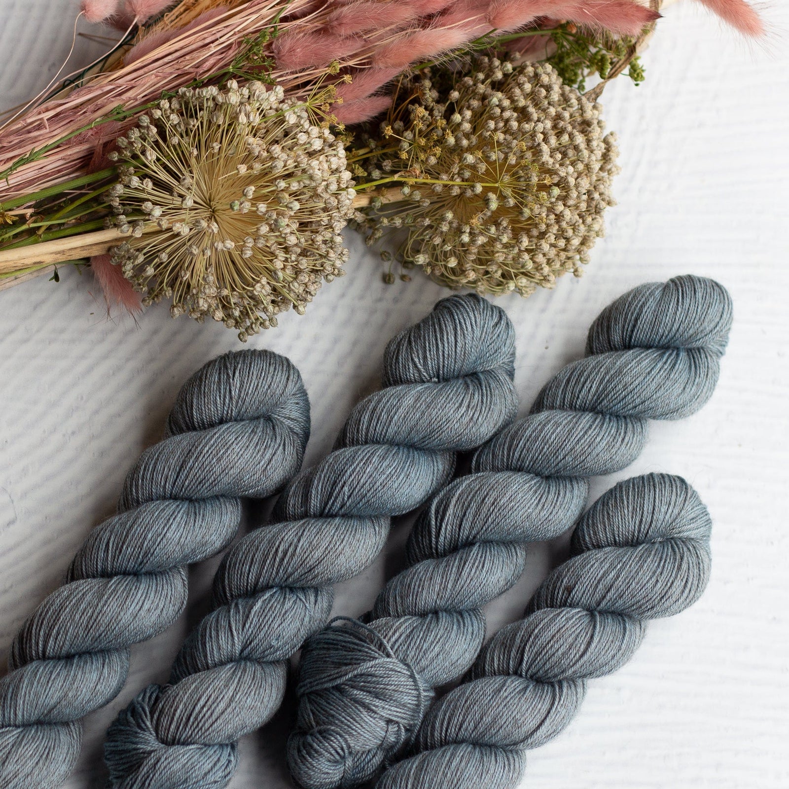 Louie & Lola Yarns Merino Silk Yak Fingering - Blue Lagoon