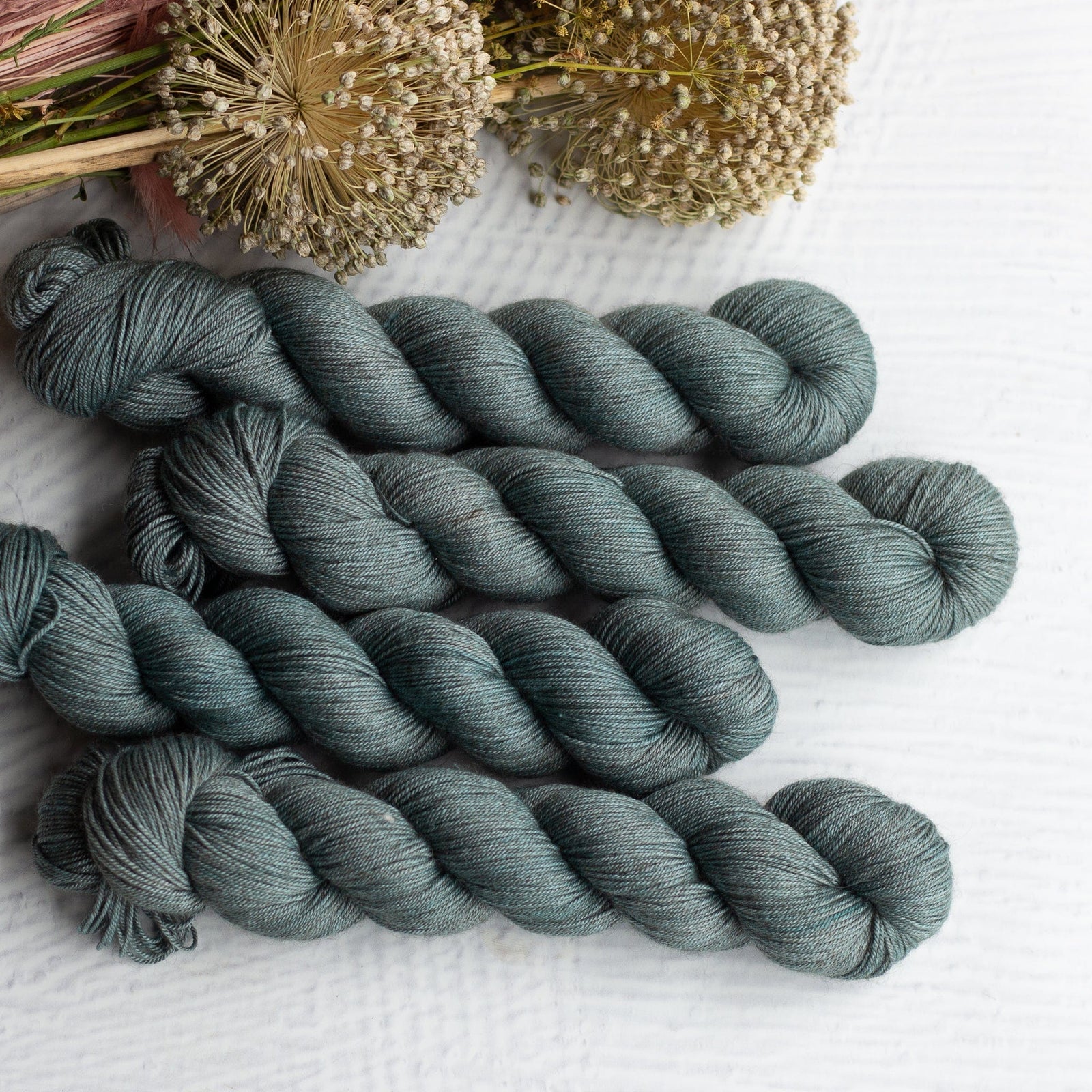 Louie & Lola Yarns Merino Silk Yak Fingering - Mist