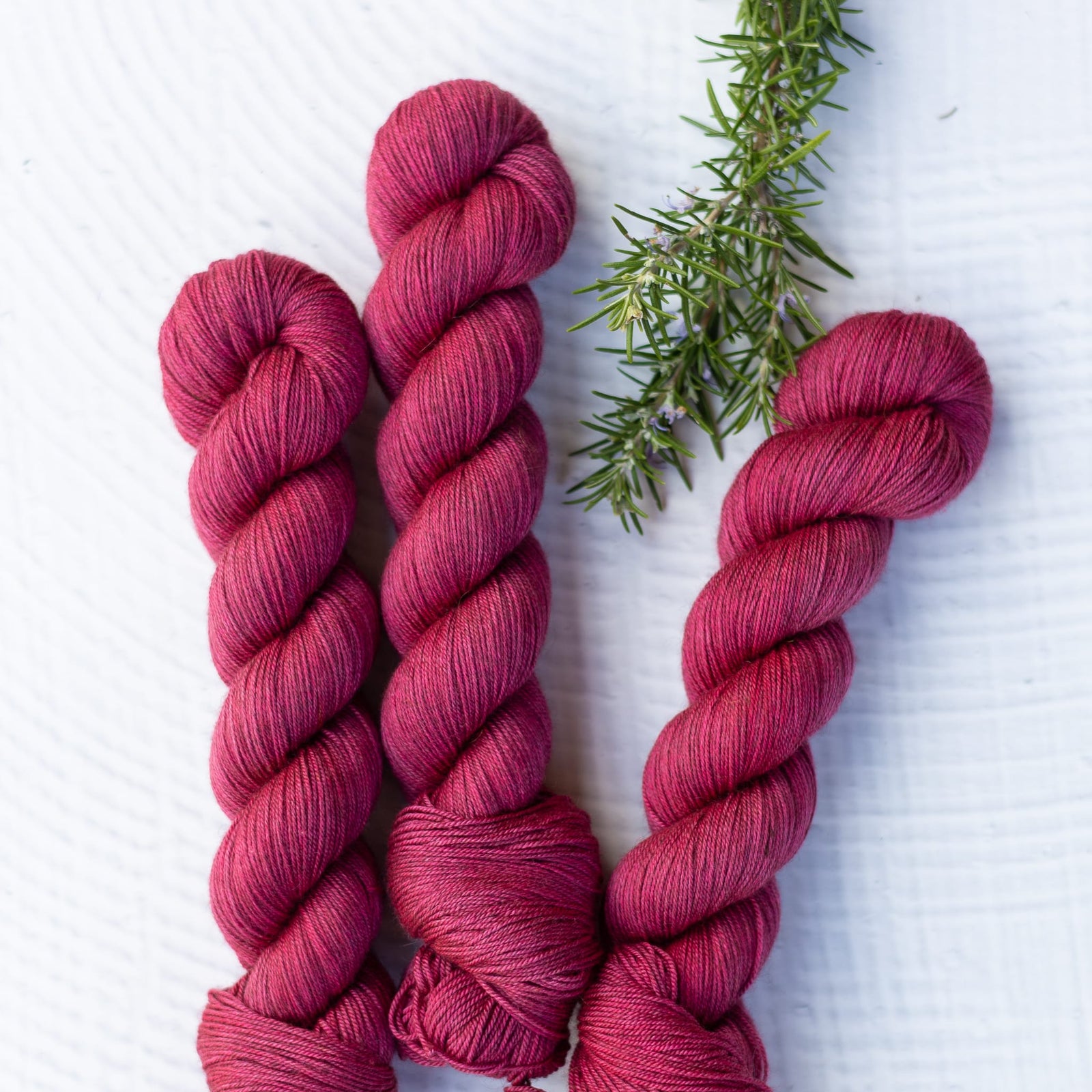 Louie & Lola Yarns Merino Silk Yak Fingering - Peony