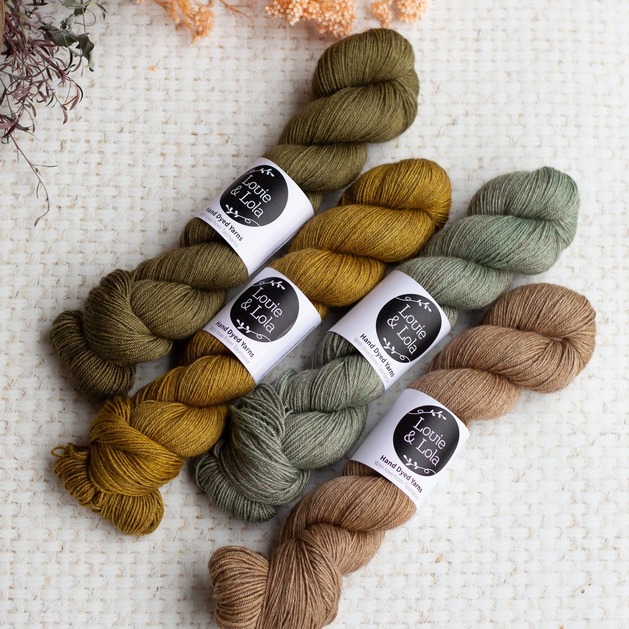 Louie & Lola Yarns Merino Silk Yak Fingering - Wheat