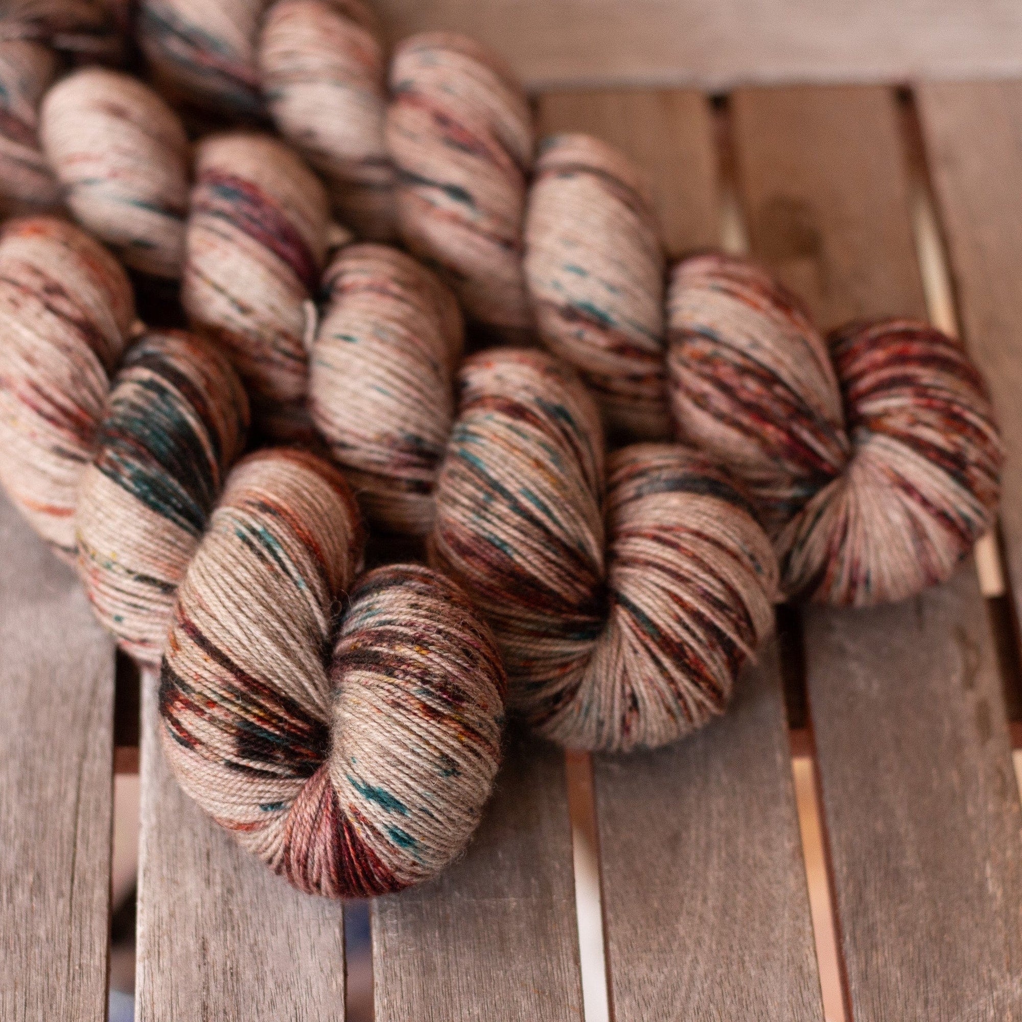 Louie & Lola Yarns Merino Yak Nylon Fingering  - Gingerbread Haus