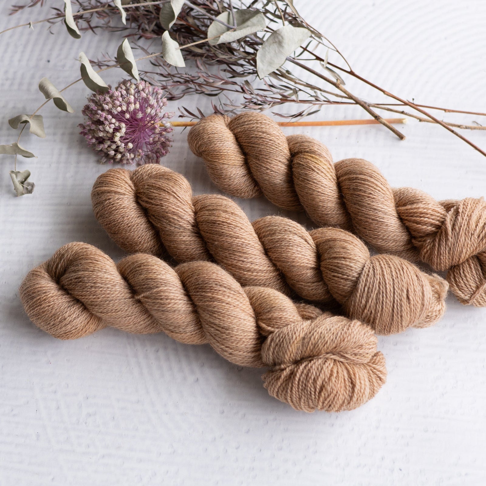 Louie & Lola Yarns Mineralogy 4 Ply - Tonals Collection - Camel