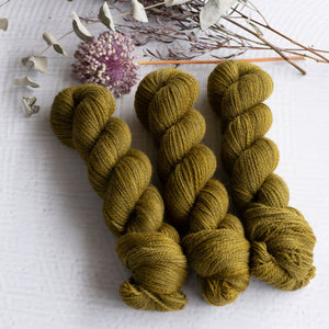 Louie & Lola Yarns Mineralogy 4 Ply - Tonals Collection - Olive