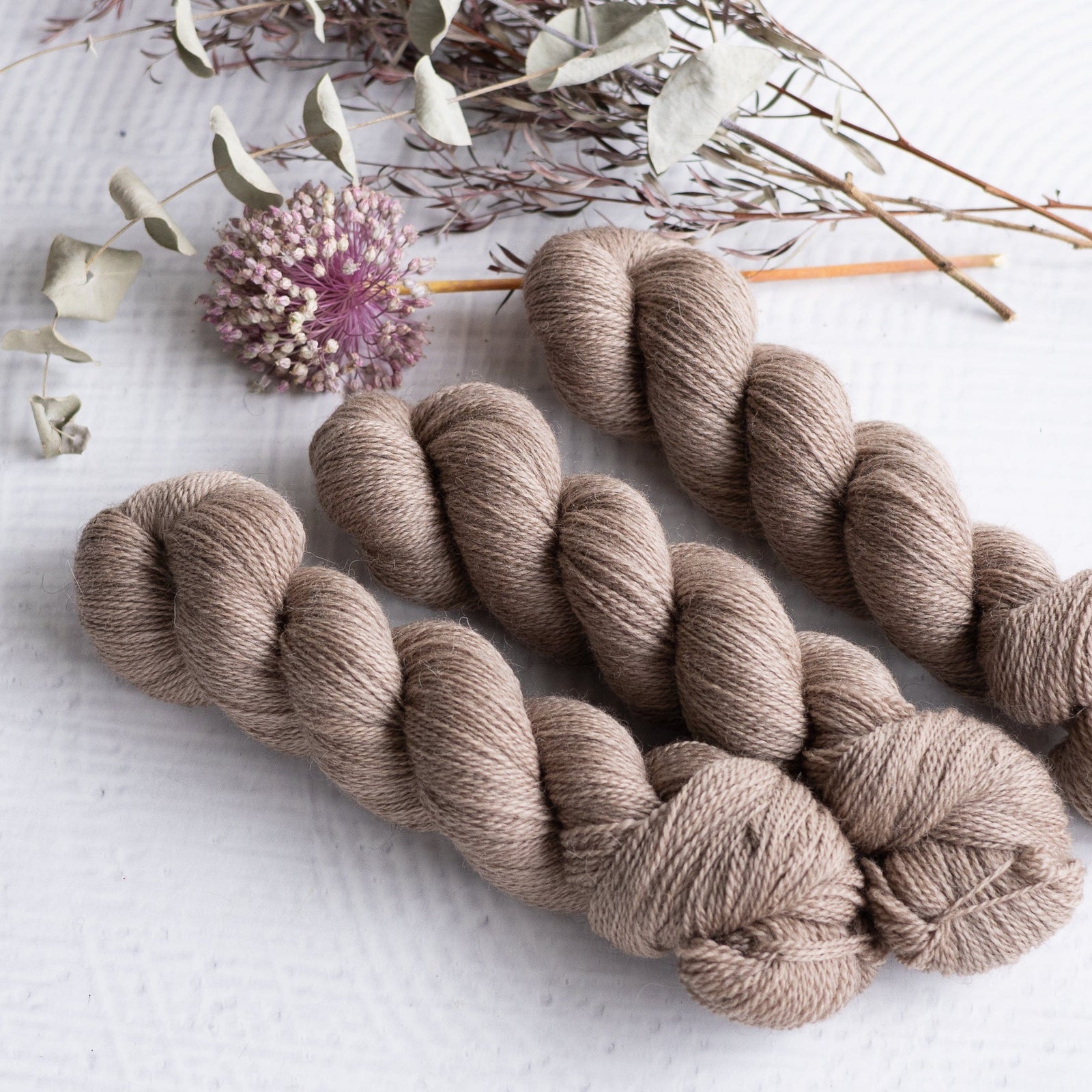 Louie & Lola Yarns Mineralogy 4 Ply - Tonals Collection - Stone