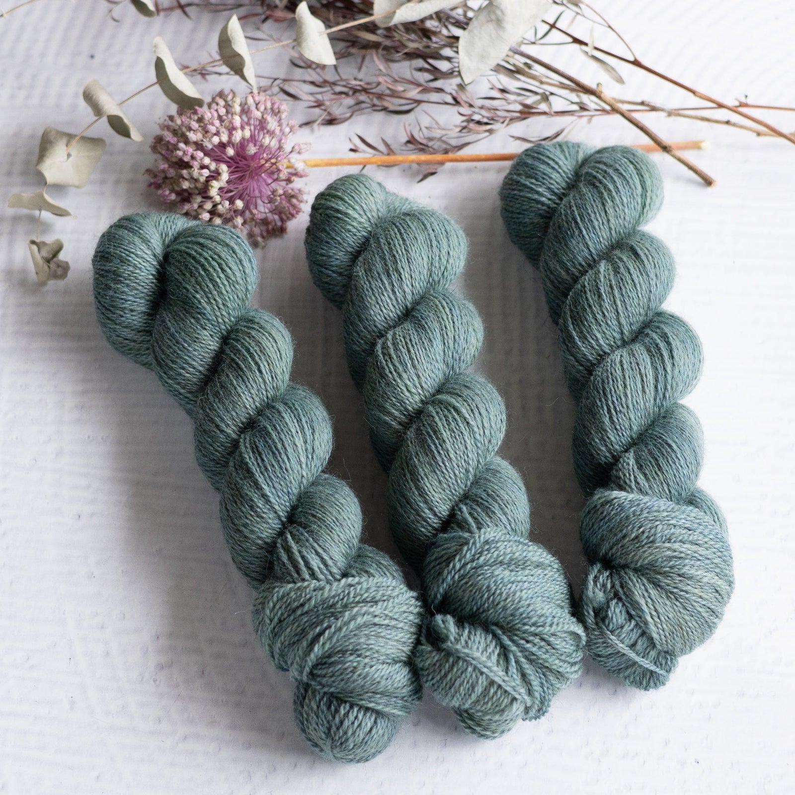 Louie & Lola Yarns Mineralogy 4 Ply - Tonals Collection - Willow Sage