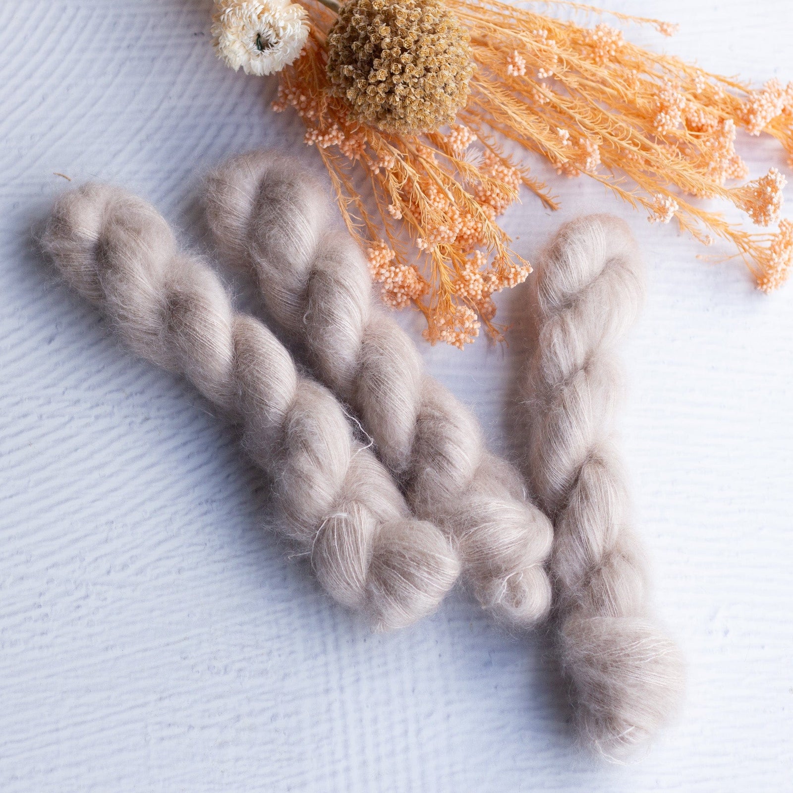 Louie & Lola Yarns Mohair Silk Lace - Antique