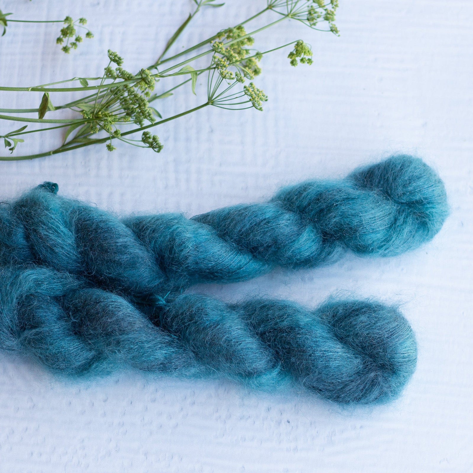 Louie & Lola Yarns Mohair Silk Lace - Dark Rivulet