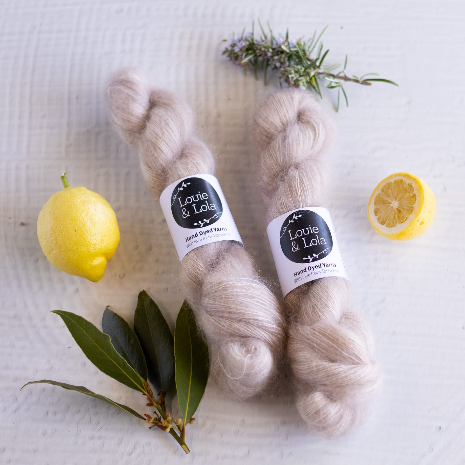 Louie & Lola Yarns Mohair Silk Lace Duo - Evandale
