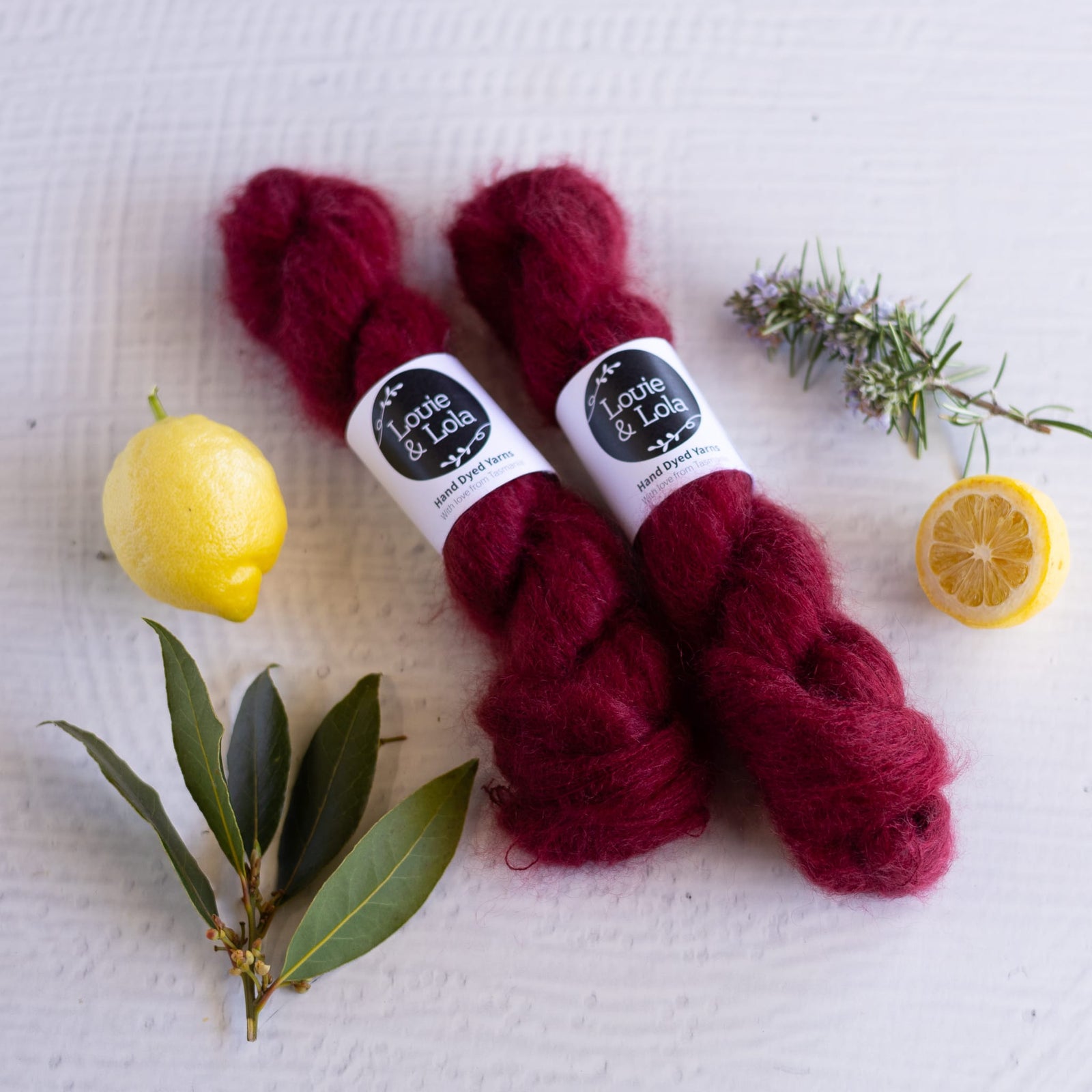 Louie & Lola Yarns Mohair Silk Lace Duo - Spreyton
