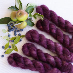 Louie & Lola Yarns Mohair Silk Lace - Harvest Collection - Bramble